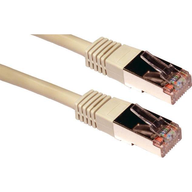 Cables Direct CDL 2m Cat5e Shielded Patch rey (2 m), Netzwerkkabel