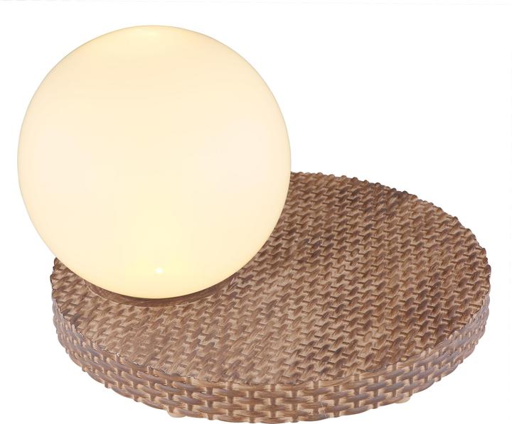 Produktbild Globo Solarleuchte hellgrau 1xLED (IP44)