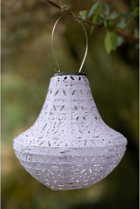 Produktbild Cocon Lampion LED Solar Vase, Violett (0.40 m)