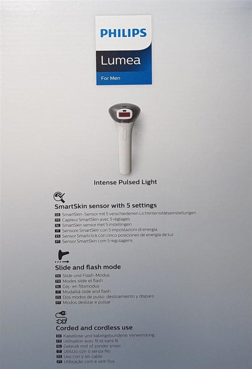 Actual product image Philips Lumea for Men