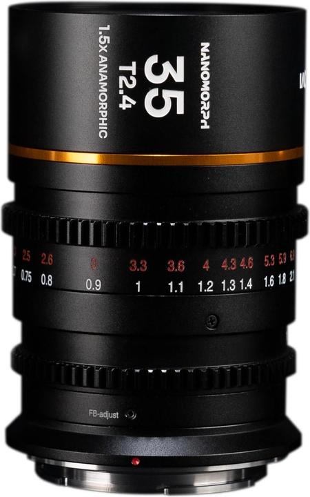 Actual product image Venus Optic Fixed focal length Nano 1.5X 35mm T/2.4 (Amber) - Sony E-Mount (Sony E)