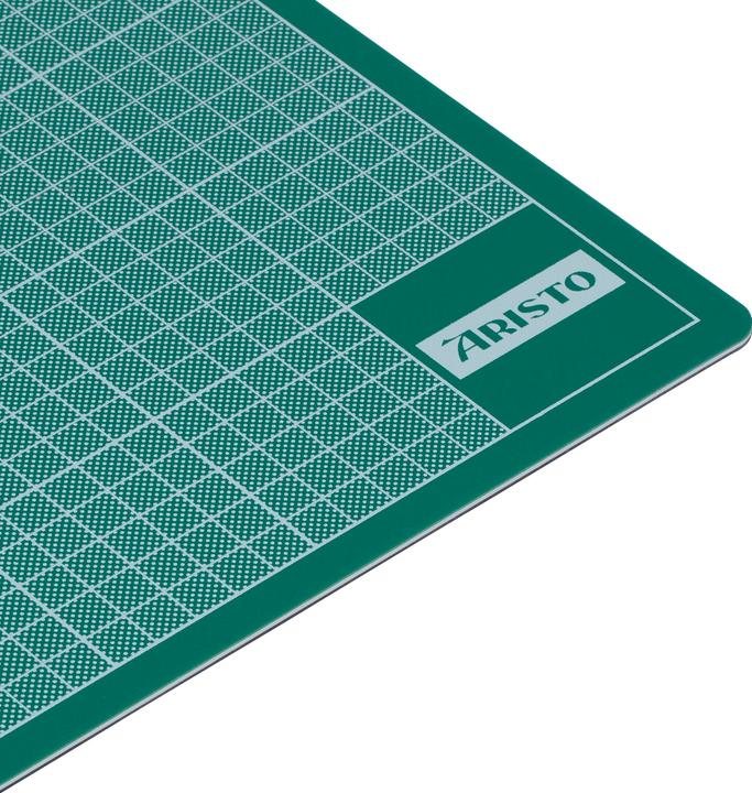 Produktbild Aristo Schneidunterlage 21x30 grün sw (21 x 30 cm)