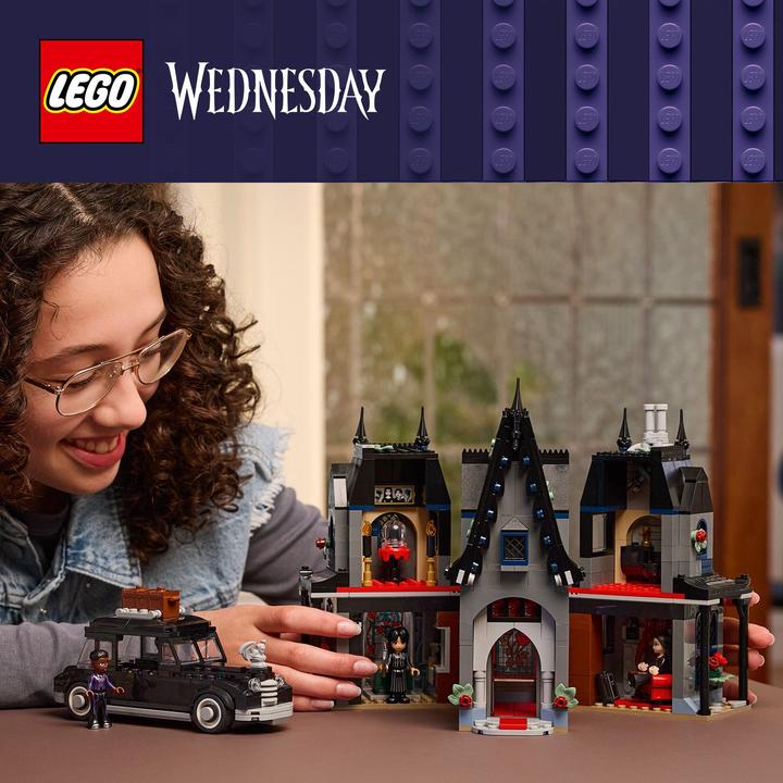Produktbild LEGO Morticias Landhaus (76786, LEGO Wednesday)