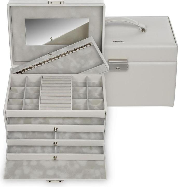 Immagine prodotto Sacher 72.518.561821 - Portagioie Jasmin elegance sabbia in pelle di vacchetta pieno fiore