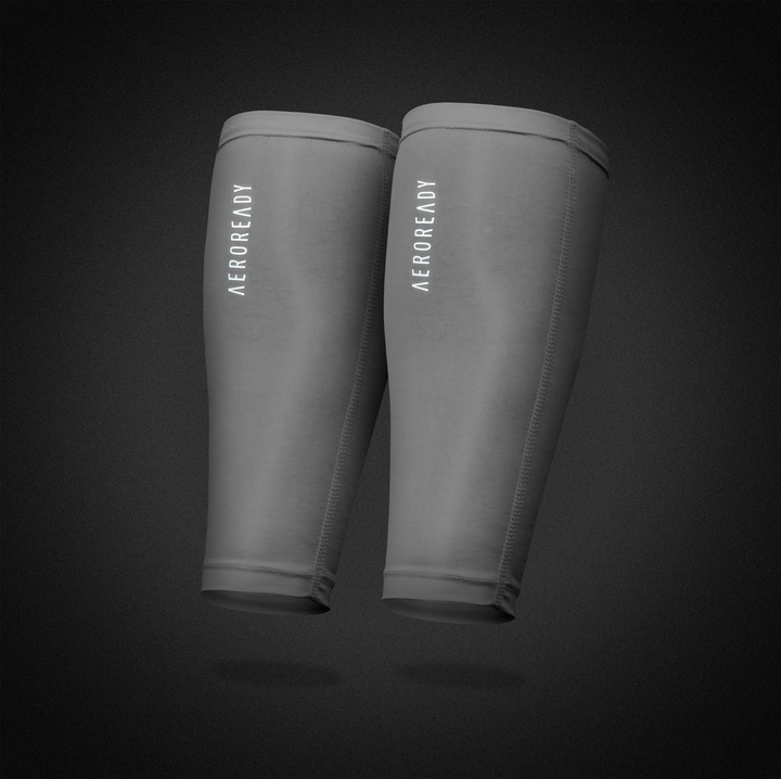 Produktbild adidas Compression Calf Sleeves Weiss, S-M