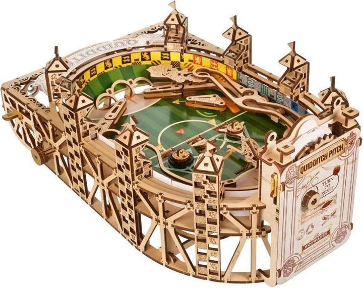 Actual product image Ugears Harry Potter Quidditch pinball machine
