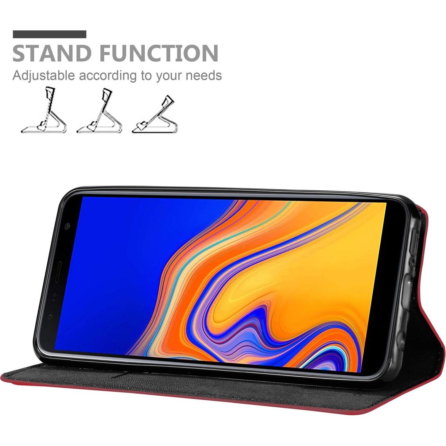 Thumbnail - Cadorabo Cover (Samsung Galaxy J6+), Smartphone Hülle, Rot