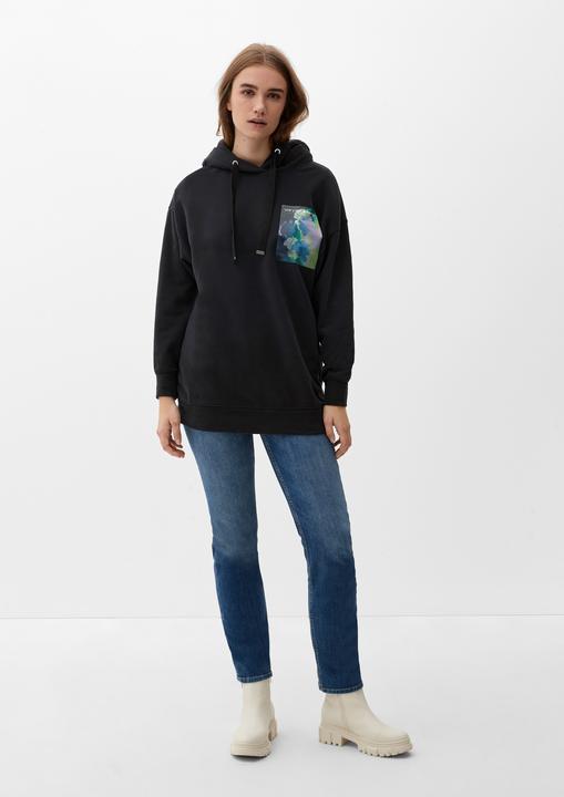 Produktbild s.Oliver Sweatshirt Sweatshirt mit Frontprint (M)