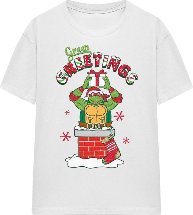 Produktbild Teenage Mutant NT Green Greetings TShirt (S)
