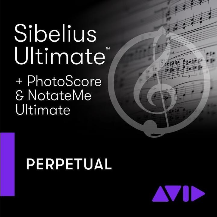 Actual product image Avid Sibelius Ultimate Perpetual License with PhotoScore & NotateMe Ultimate (Download) (unlimited)