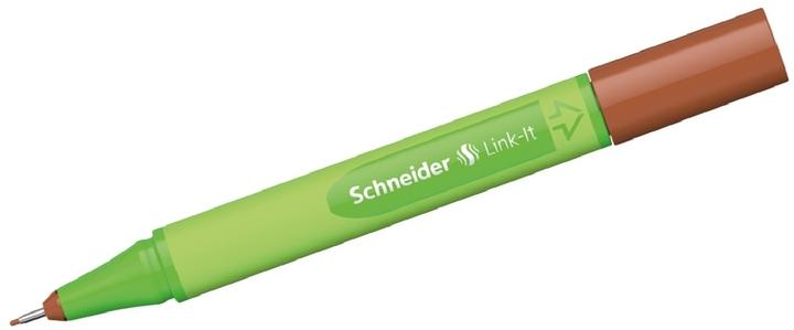 Actual product image Schneider Fineliner Link-It - Brown (Brown, 1 x)