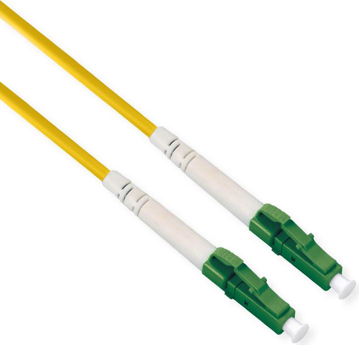 Produktbild Roline LWL-Kabel OS2 simplex LSOH 2x LC-APC 5m (LSOH, CAT8.2, 5 m)