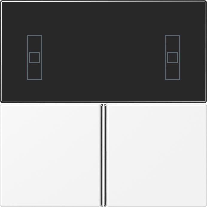 Actual product image JUNG Button 3t sensor LS ws glz f.bus system LS4093TSAWWM