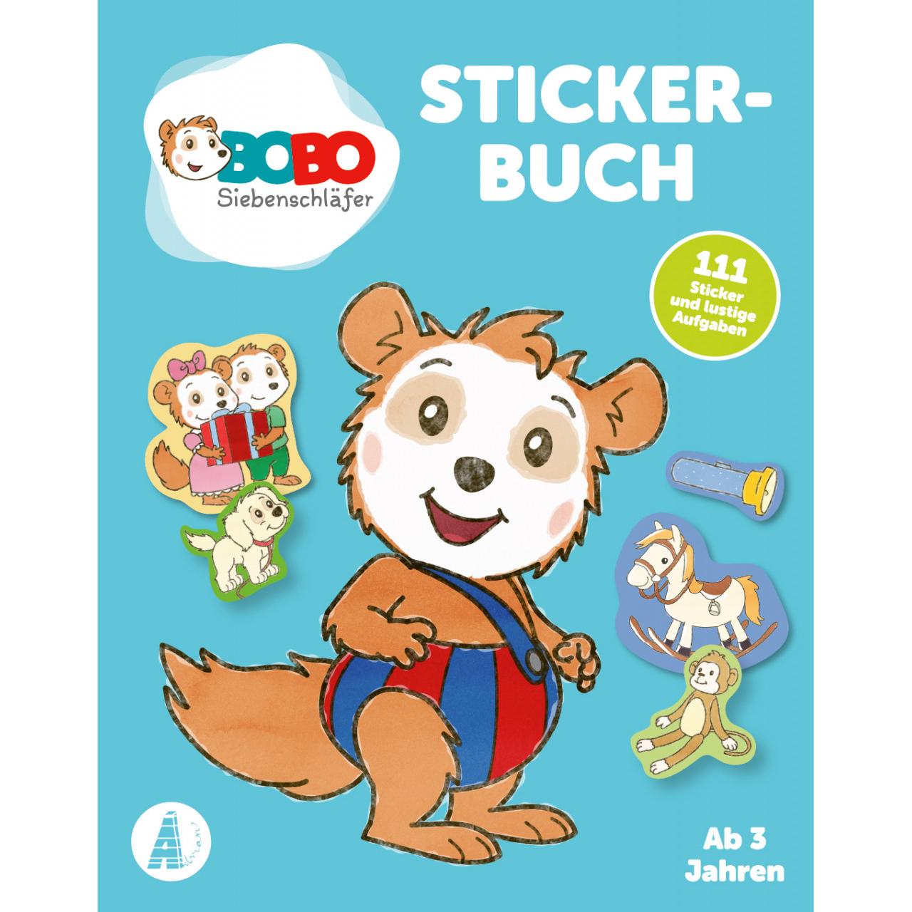 Bobo Siebenschläfer Stickerbuch, Kinderbücher von Animation Jep