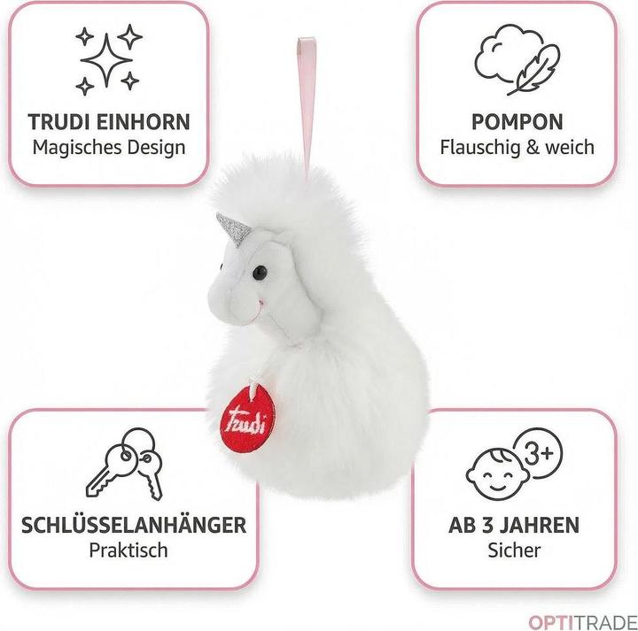 Produktbild Trudi Einhorn (13 cm)