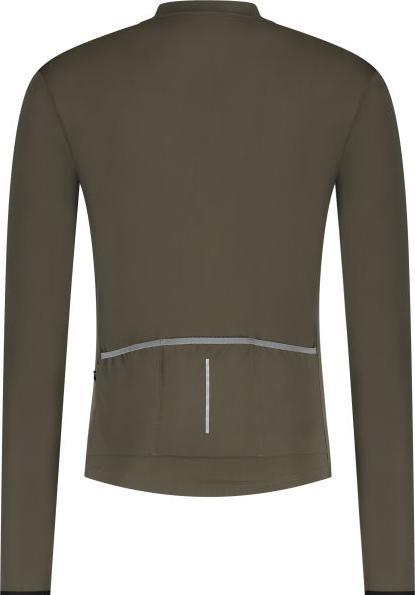 Image du produit Shimano VERTEX Thermal Long Sleeve Jersey MOSS GREEN XL (XL)