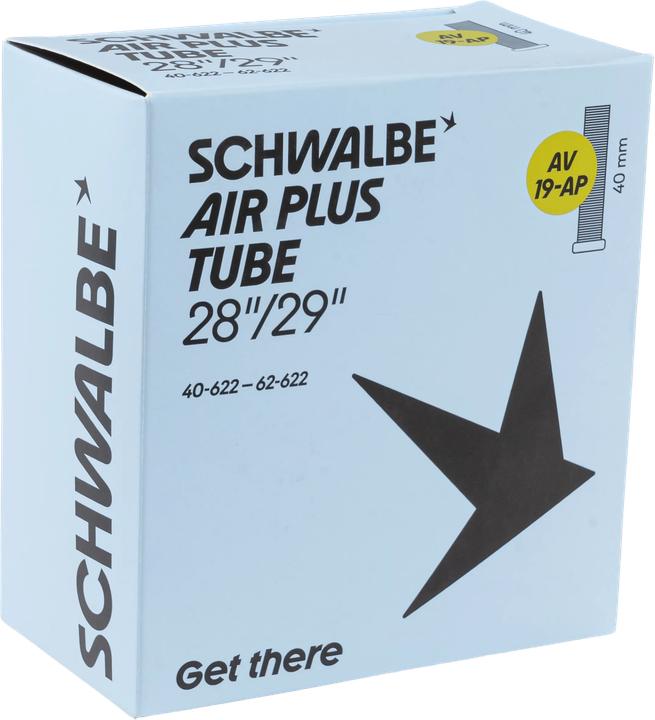 Actual product image Schwalbe AV 19AP Air (Schrader (AV), 28", 29", 40 mm)