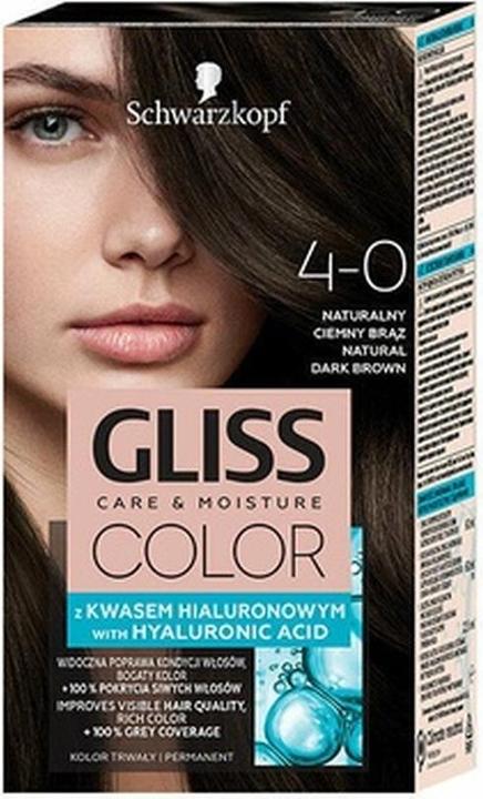 Produktbild Schwarzkopf Gliss Color Hair Dye 4-13 Dark Cool Brown (4-13 Dark Cool Brown)
