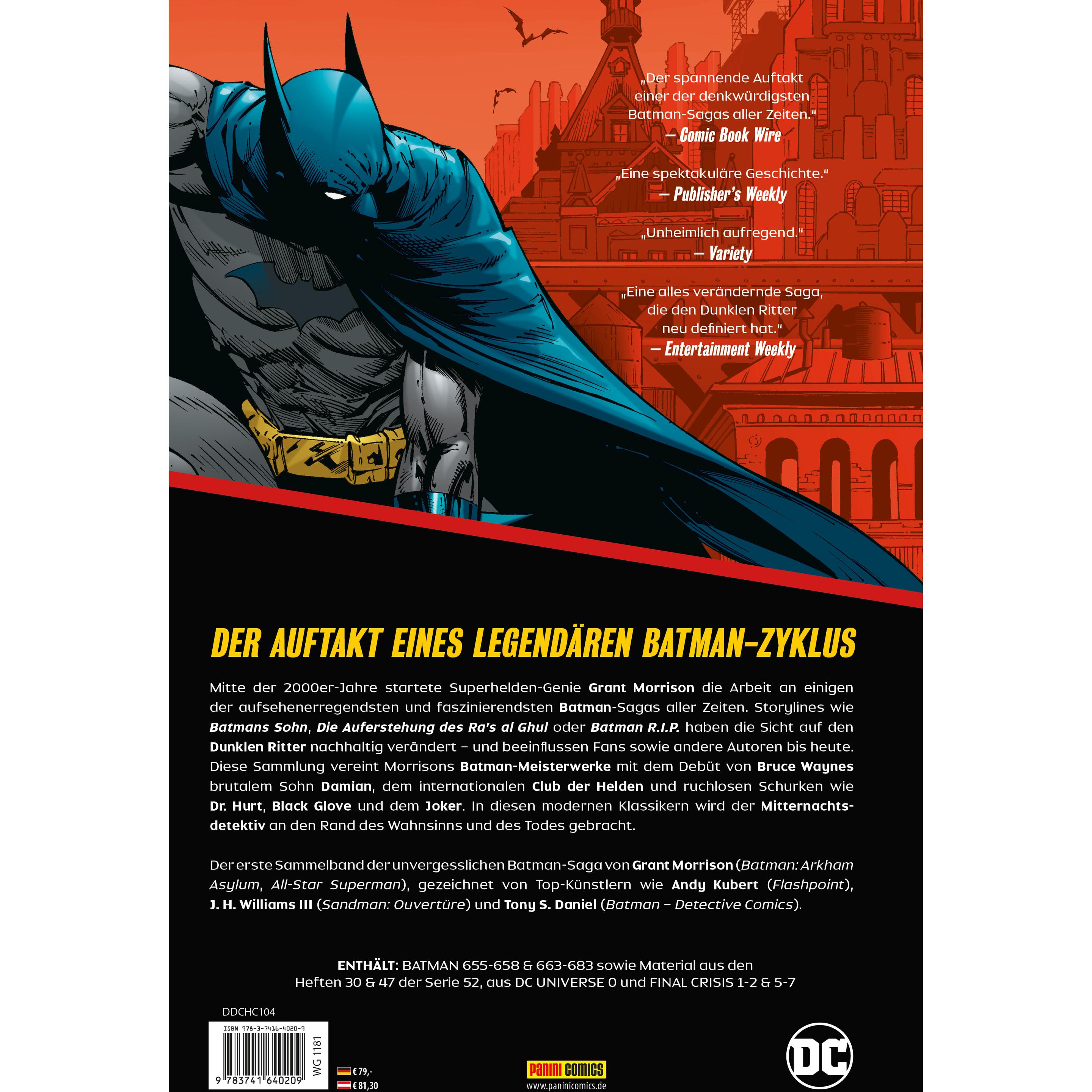 Thumbnail - Batman von Grant Morrison (Deluxe Edition), Belletristik von Mark Waid, Greg Rucka, John van Fleet, Andy Kubert, J.H. Wi...