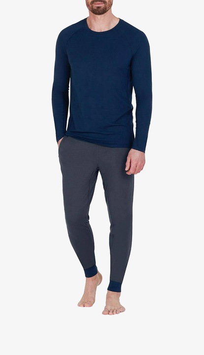 Produktbild Dagsmejan Pyjama Unterteil "Balance" dunkelgrau (50)