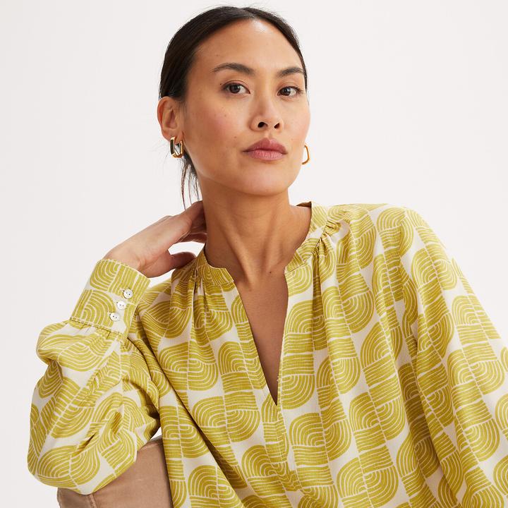 Immagine prodotto Anne Weyburn Bluse mit tunesischem Kragen (M)