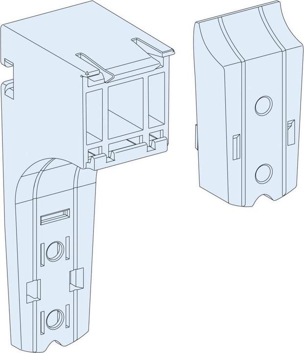 Actual product image Schneider PrismaSeT-P, cable duct support, horizontal, adjustable,(10pcs) LVS04256