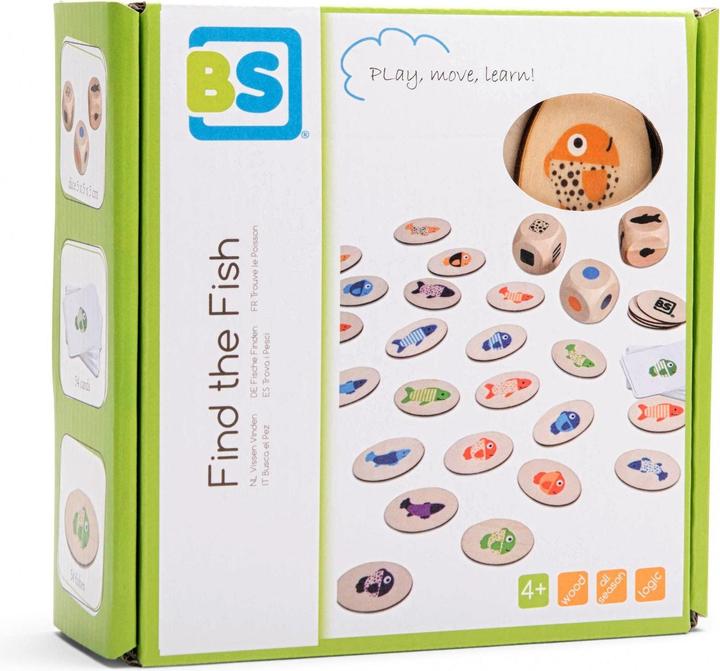 Actual product image BS Find fish (German, Multilingual, 2 - 6 Players)