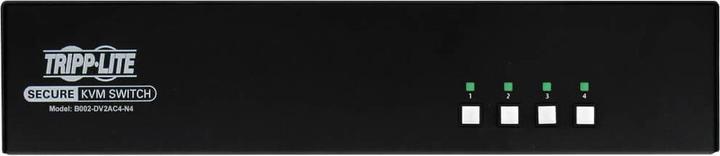 Image du produit Eaton TIPPLITE Secure NIAP Commutateur KVM double écran DVI 4 ports audio CAC