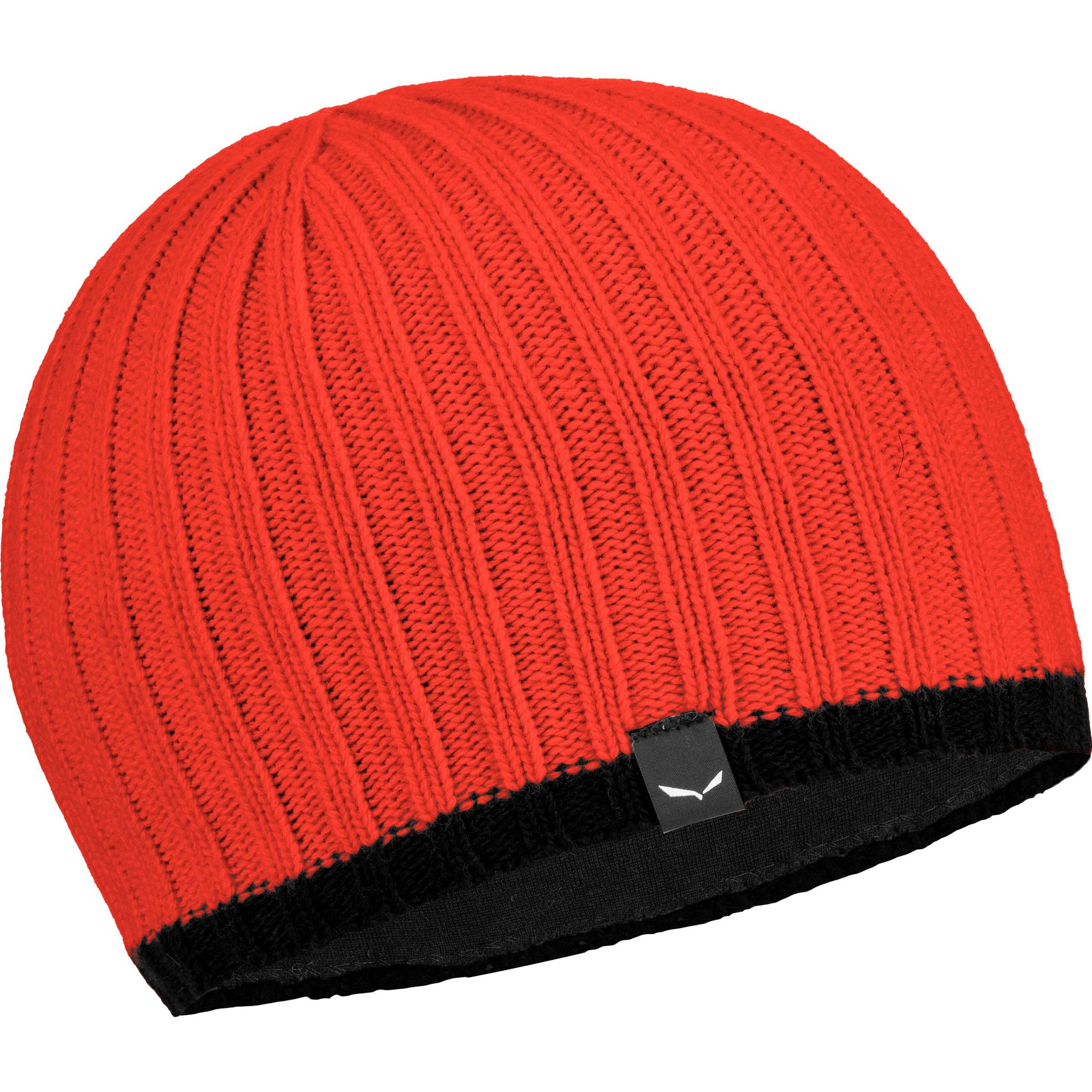 Thumbnail - Salewa, Damen, Mütze, Ortles Wool Beanie, Rot, (58)