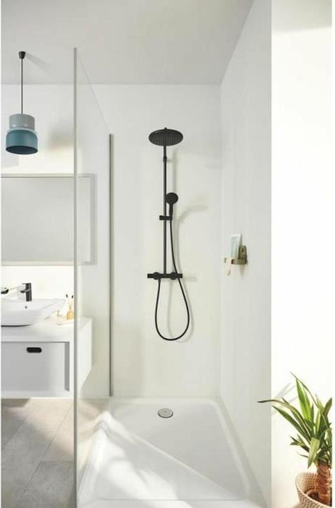 Produktbild Grohe Vitalio Start System 250 Duschsystem mit Thermostatbatterie, variable Bohrlöcher, wassersparend, mat