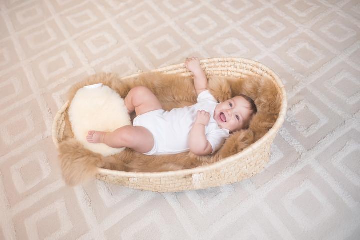 Actual product image Zewi Lambskin bed flask small (27 cm)