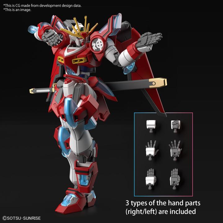Produktbild Bandai GUNDAM - HG 1/144 Shin Burning Gundam - Model Kit