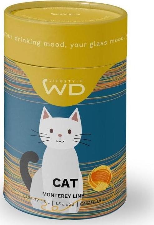 Produktbild Easy Life Krug aus Borosilikatglas Katze