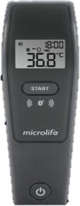 Microlife non-contact Bluethoot Fieberthermometer NC150 (Sans contact, Front)