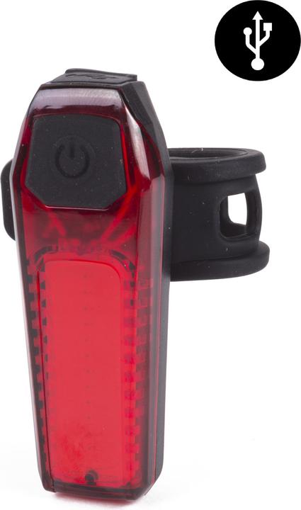 Benson Feu vélo COB rechargeable rouge (80 lm, 80 lm)