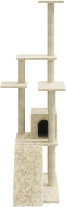 Produktbild vidaXL Kratzbaum (155 cm, Creme)