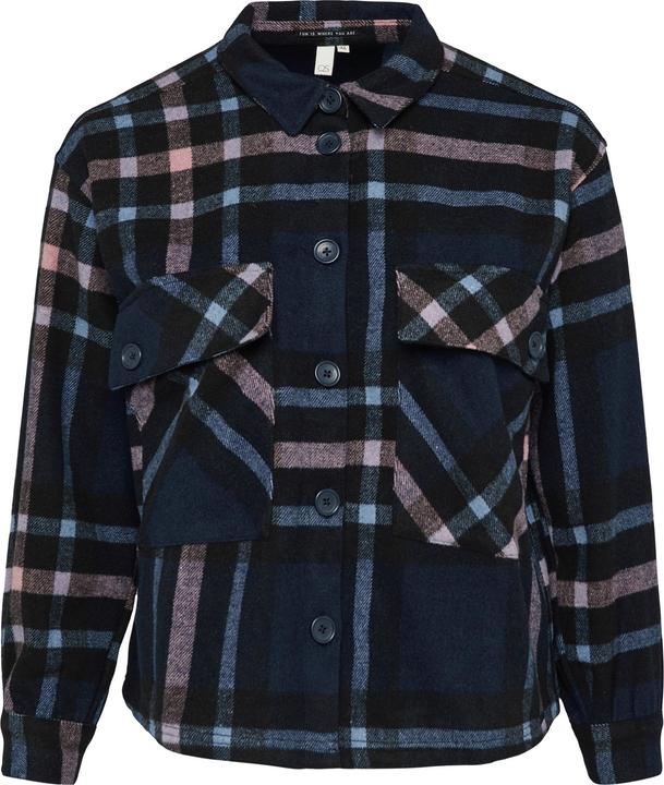 Produktbild S.Oliver Bluse Leicht verkürztes Overshirt aus Flanell (46)
