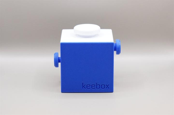 Actual product image Keebox blue - puzzle box / puzzle game (German, 1 Players)