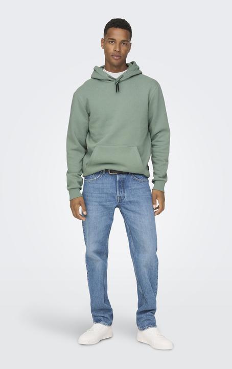 Actual product image Only & Sons Plain hoodie (M)