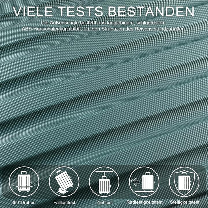 Produktbild Tan.Tomi 3-teiliges Hartschalenkoffer-Set (95 l)