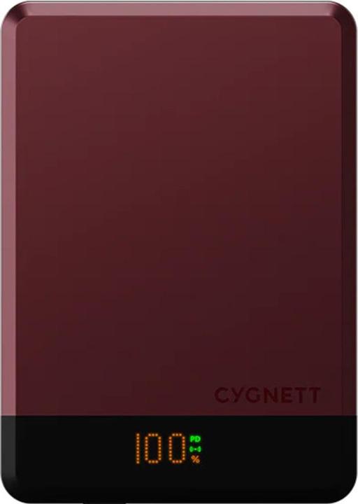 Immagine prodotto Cygnett Banca di energia MagSlim 5k - Cherry Rose (CY5644PBCHE) (5000 mAh, 20 W, 37 Wh)