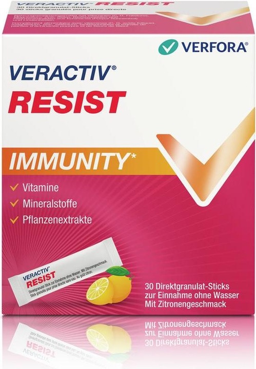 Produktbild Veractiv Resist Direct Sticks 30 Stk (30 Stück, Granulat, 64 g)