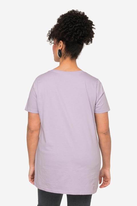 Produktbild Miamoda T-Shirt, Straight Fit, Herz-Druck, Halbarm (44)