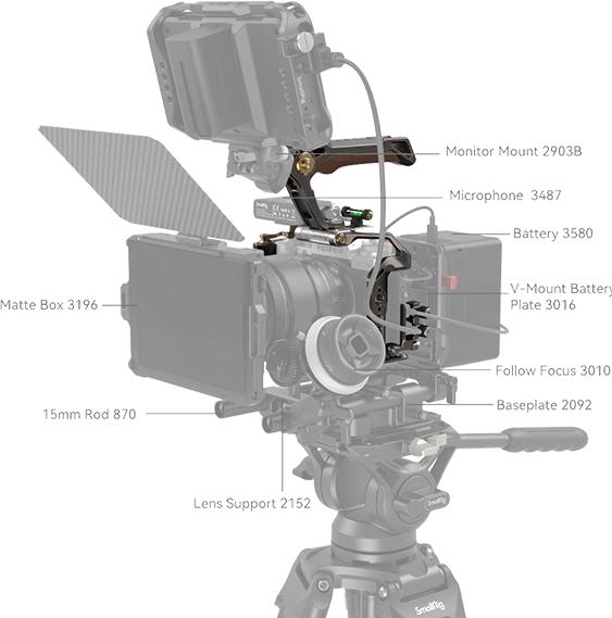 Actual product image SmallRig Retro Handheld Cage Kit for FUJIFILM X-T5 3872