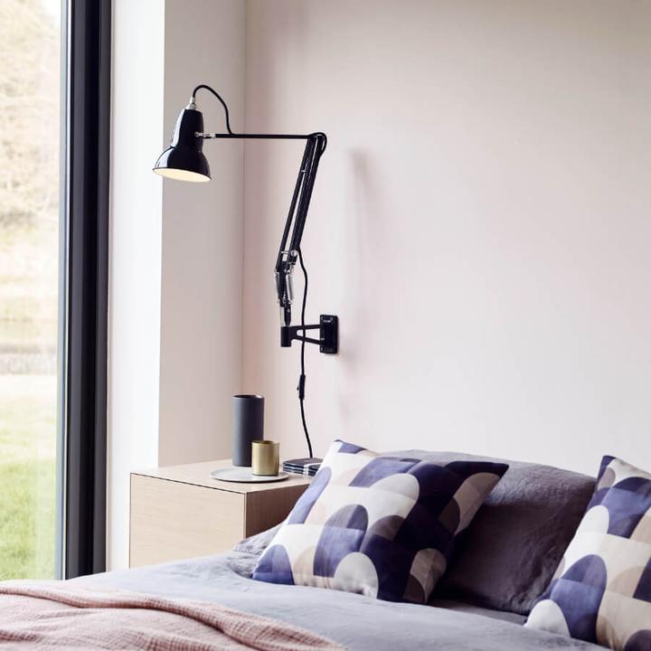 Produktbild Anglepoise Original 1227 Wandleuchte mit Beschlag Jet Black (E27)