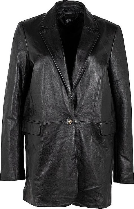 Gipsy by Mauritius Lederblazer Oversized Fit (S)