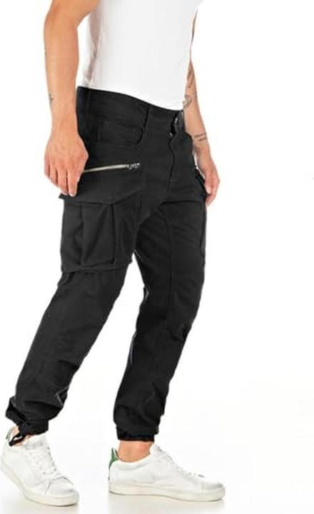 Actual product image Replay Joe Cargo Pant Relaxed Fit Black (W33/L32)