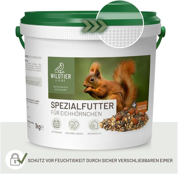 Produktbild Liebe Eichhörnchenfutter (2 kg)