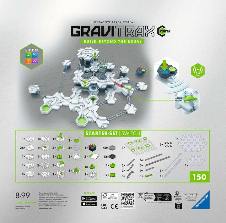 Produktbild Ravensburger GraviTrax GraviTrax Power - Starter-Set Switch Baan