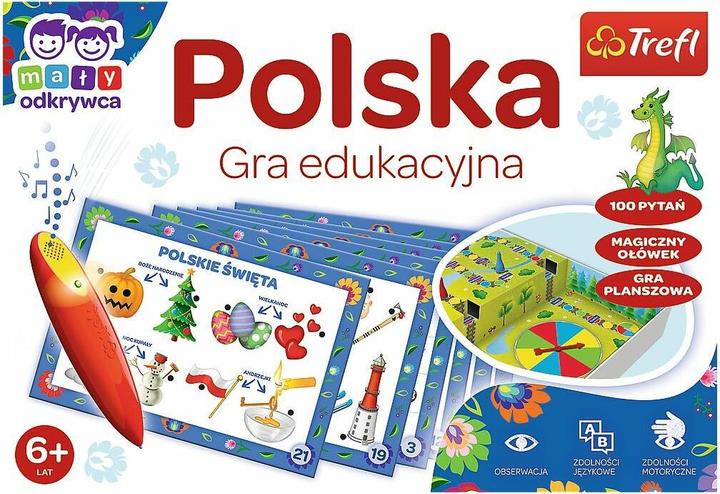 Actual product image Trefl Game Poland Magic pencil (6 years)